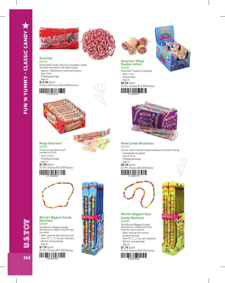 U.S. Toy Company Annual Specialty Toys Catalog Weekly Ad January 1 - December 31, 2026