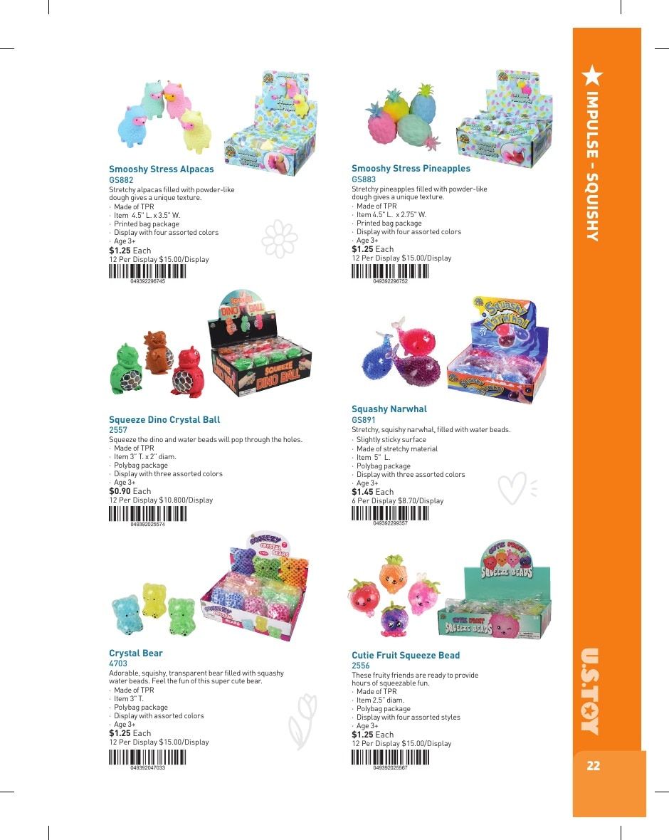 U.S. Toy Company Annual Specialty Toys Catalog Weekly Ad January 1 - December 31, 2026