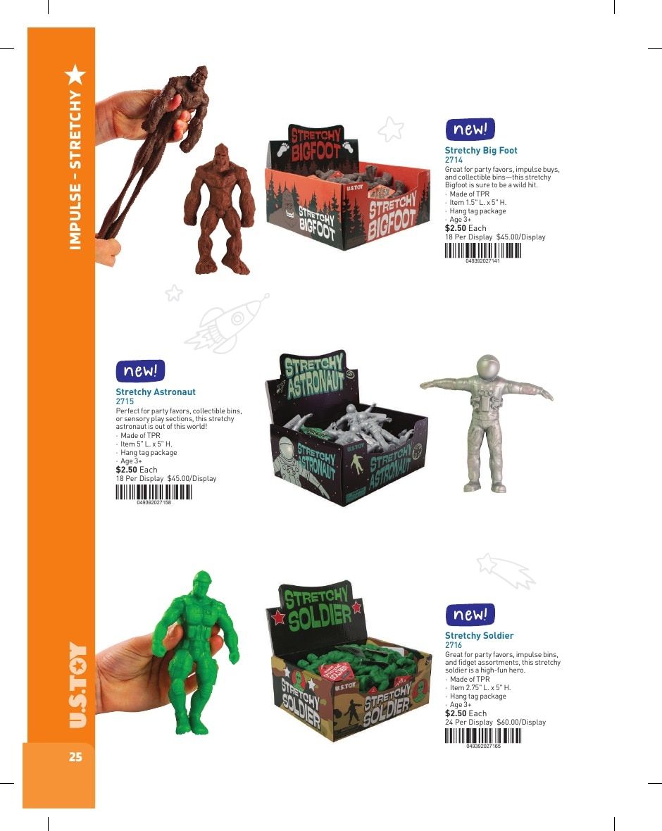 U.S. Toy Company Annual Specialty Toys Catalog Weekly Ad January 1 - December 31, 2026