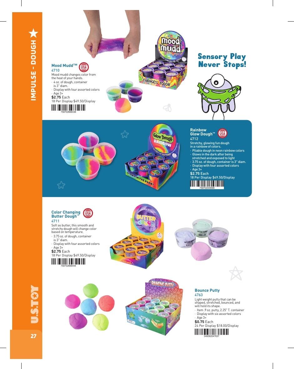 U.S. Toy Company Annual Specialty Toys Catalog Weekly Ad January 1 - December 31, 2026