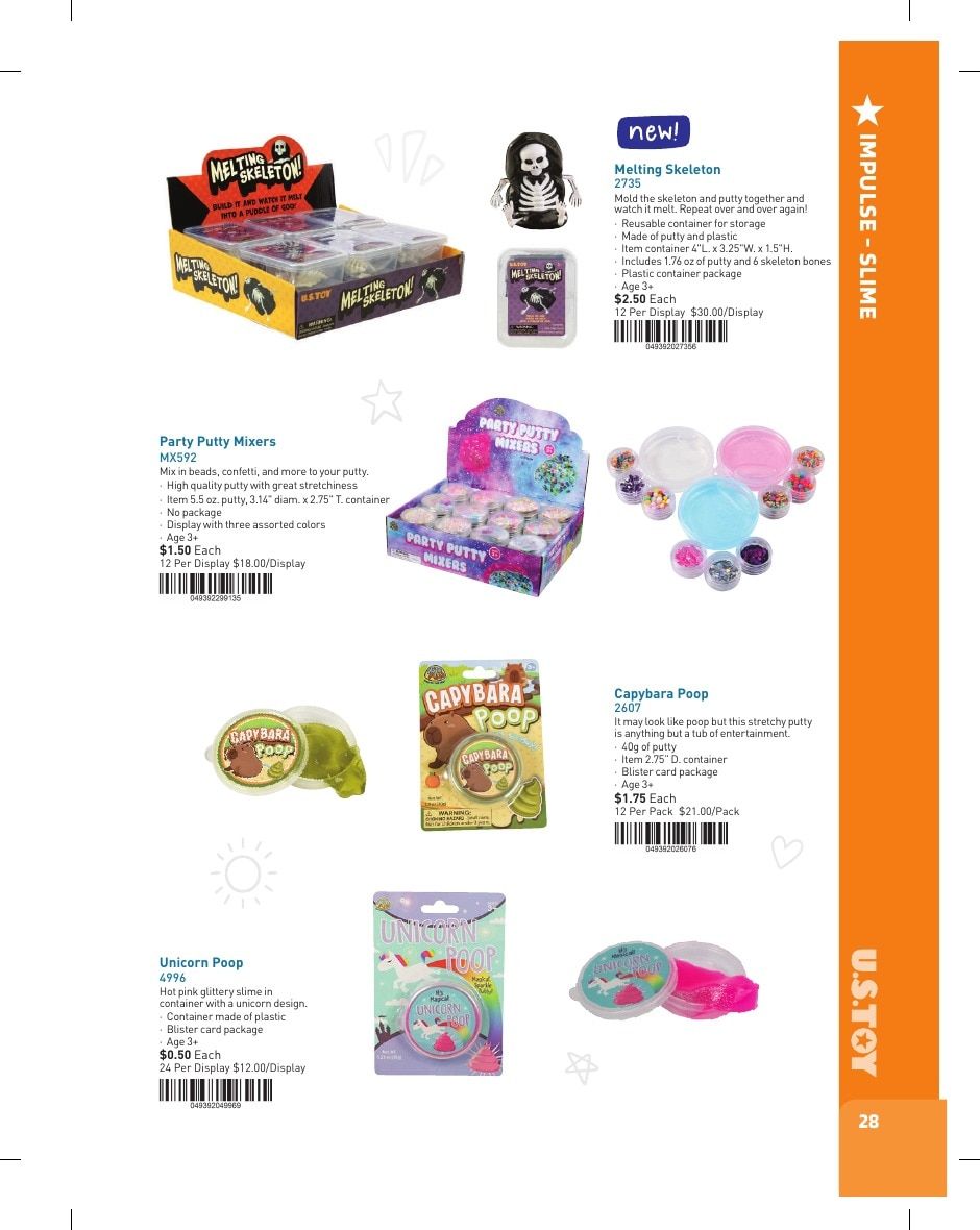 U.S. Toy Company Annual Specialty Toys Catalog Weekly Ad January 1 - December 31, 2026