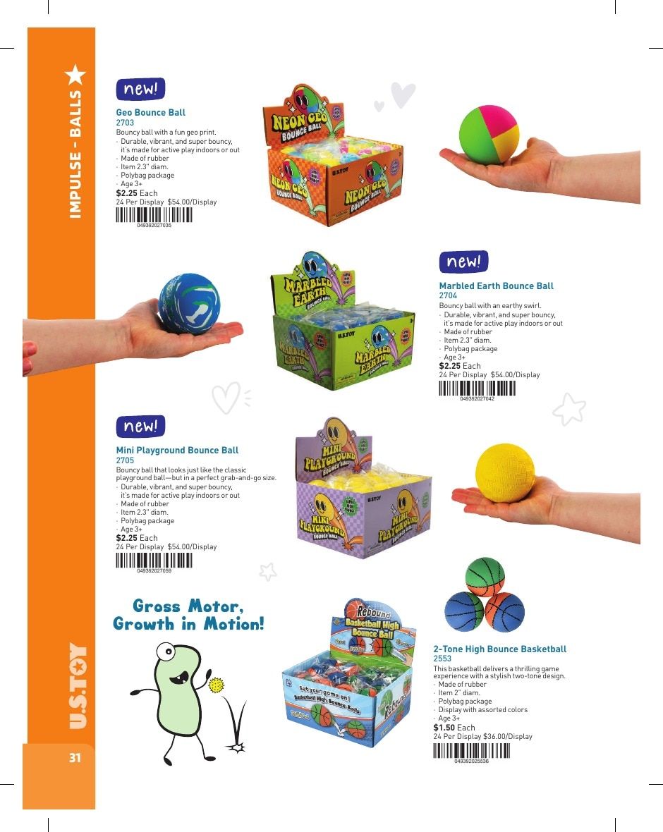U.S. Toy Company Annual Specialty Toys Catalog Weekly Ad January 1 - December 31, 2026