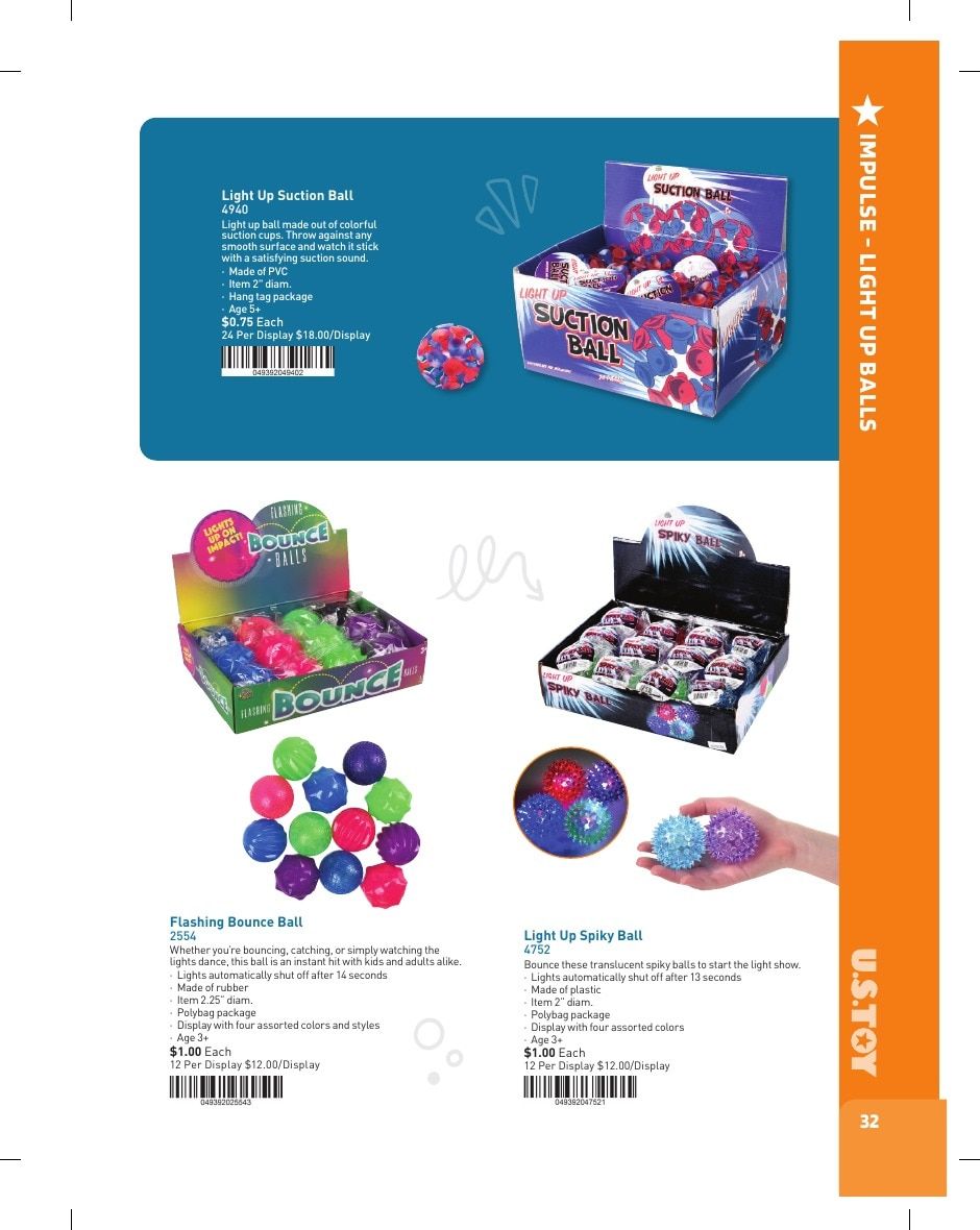 U.S. Toy Company Annual Specialty Toys Catalog Weekly Ad January 1 - December 31, 2026