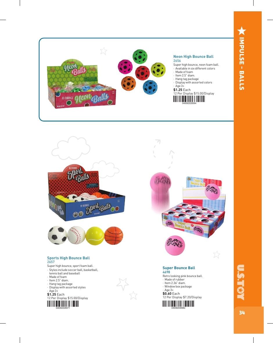 U.S. Toy Company Annual Specialty Toys Catalog Weekly Ad January 1 - December 31, 2026