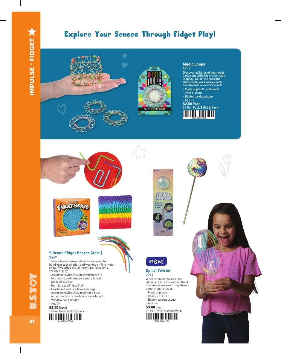 U.S. Toy Company Annual Specialty Toys Catalog Weekly Ad January 1 - December 31, 2026