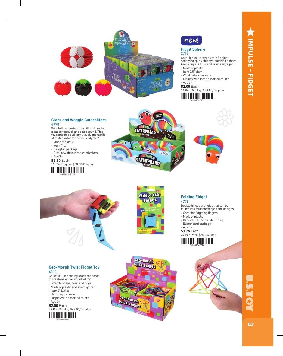 U.S. Toy Company Annual Specialty Toys Catalog Weekly Ad January 1 - December 31, 2026