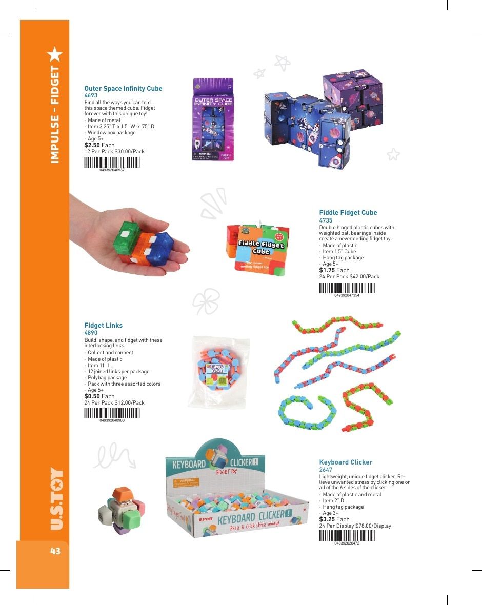 U.S. Toy Company Annual Specialty Toys Catalog Weekly Ad January 1 - December 31, 2026