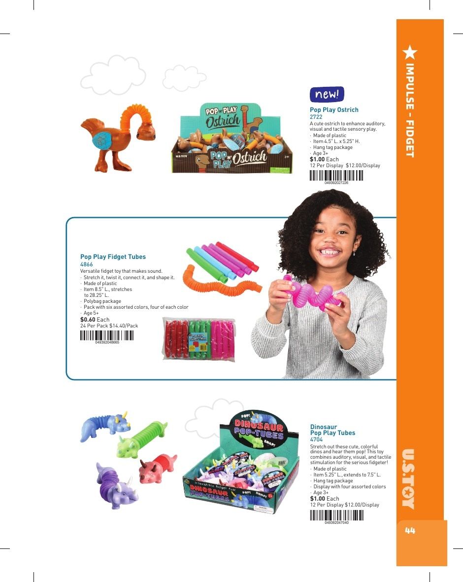 U.S. Toy Company Annual Specialty Toys Catalog Weekly Ad January 1 - December 31, 2026