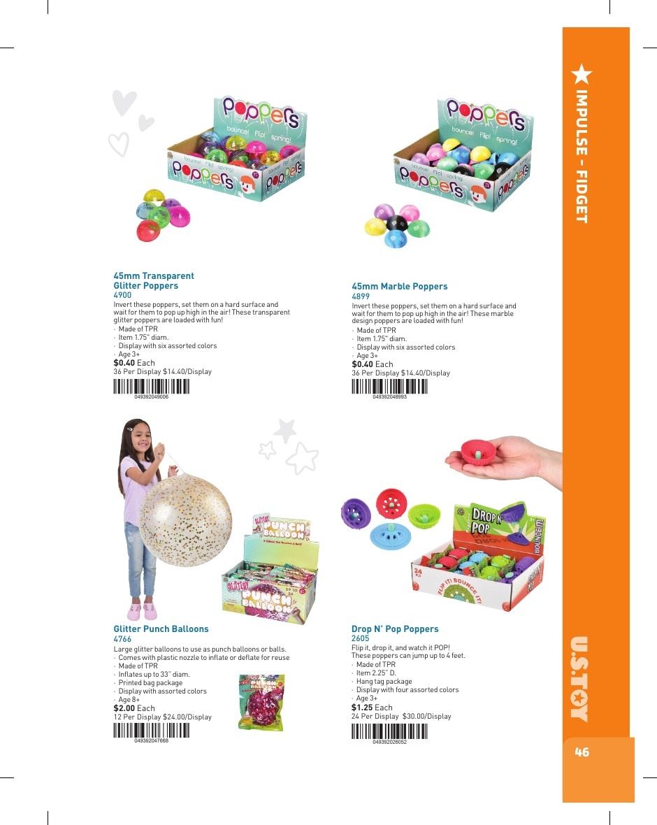 U.S. Toy Company Annual Specialty Toys Catalog Weekly Ad January 1 - December 31, 2026