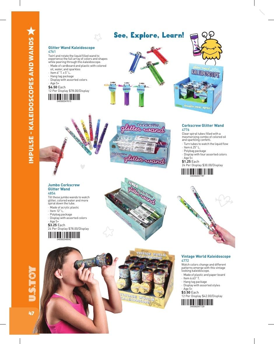 U.S. Toy Company Annual Specialty Toys Catalog Weekly Ad January 1 - December 31, 2026