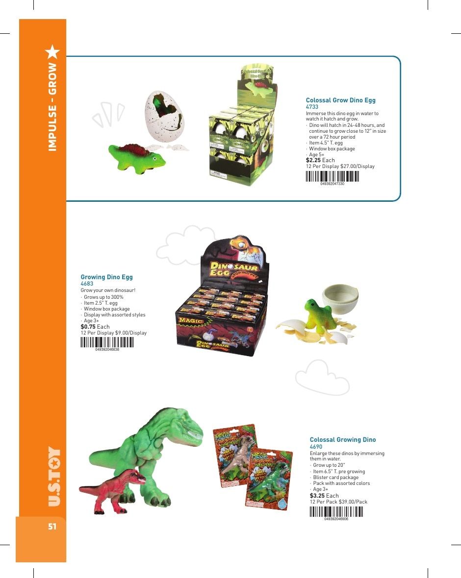 U.S. Toy Company Annual Specialty Toys Catalog Weekly Ad January 1 - December 31, 2026