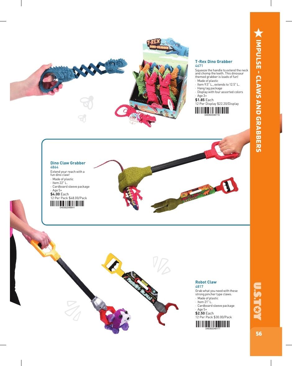 U.S. Toy Company Annual Specialty Toys Catalog Weekly Ad January 1 - December 31, 2026