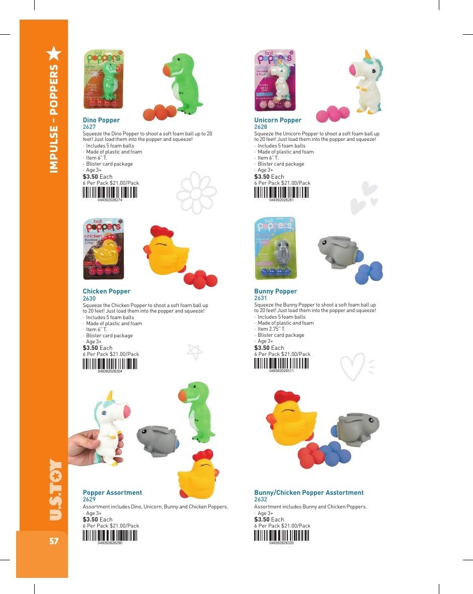 U.S. Toy Company Annual Specialty Toys Catalog Weekly Ad January 1 - December 31, 2026