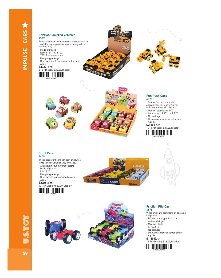 U.S. Toy Company Annual Specialty Toys Catalog Weekly Ad January 1 - December 31, 2026