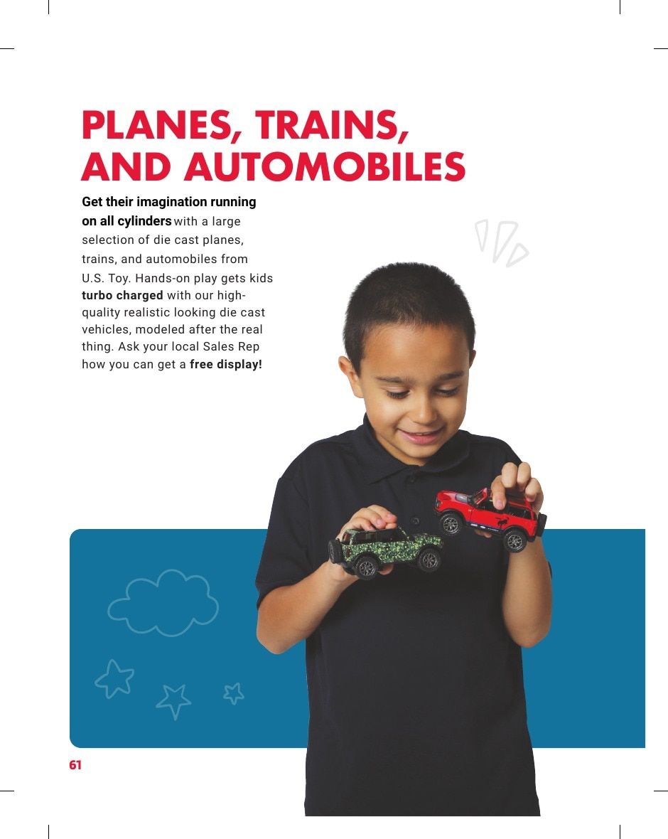 U.S. Toy Company Annual Specialty Toys Catalog Weekly Ad January 1 - December 31, 2026