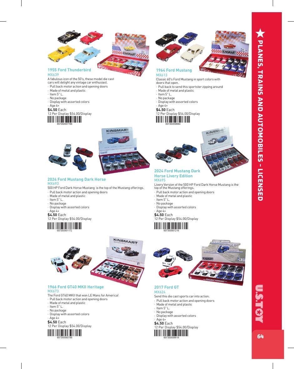 U.S. Toy Company Annual Specialty Toys Catalog Weekly Ad January 1 - December 31, 2026