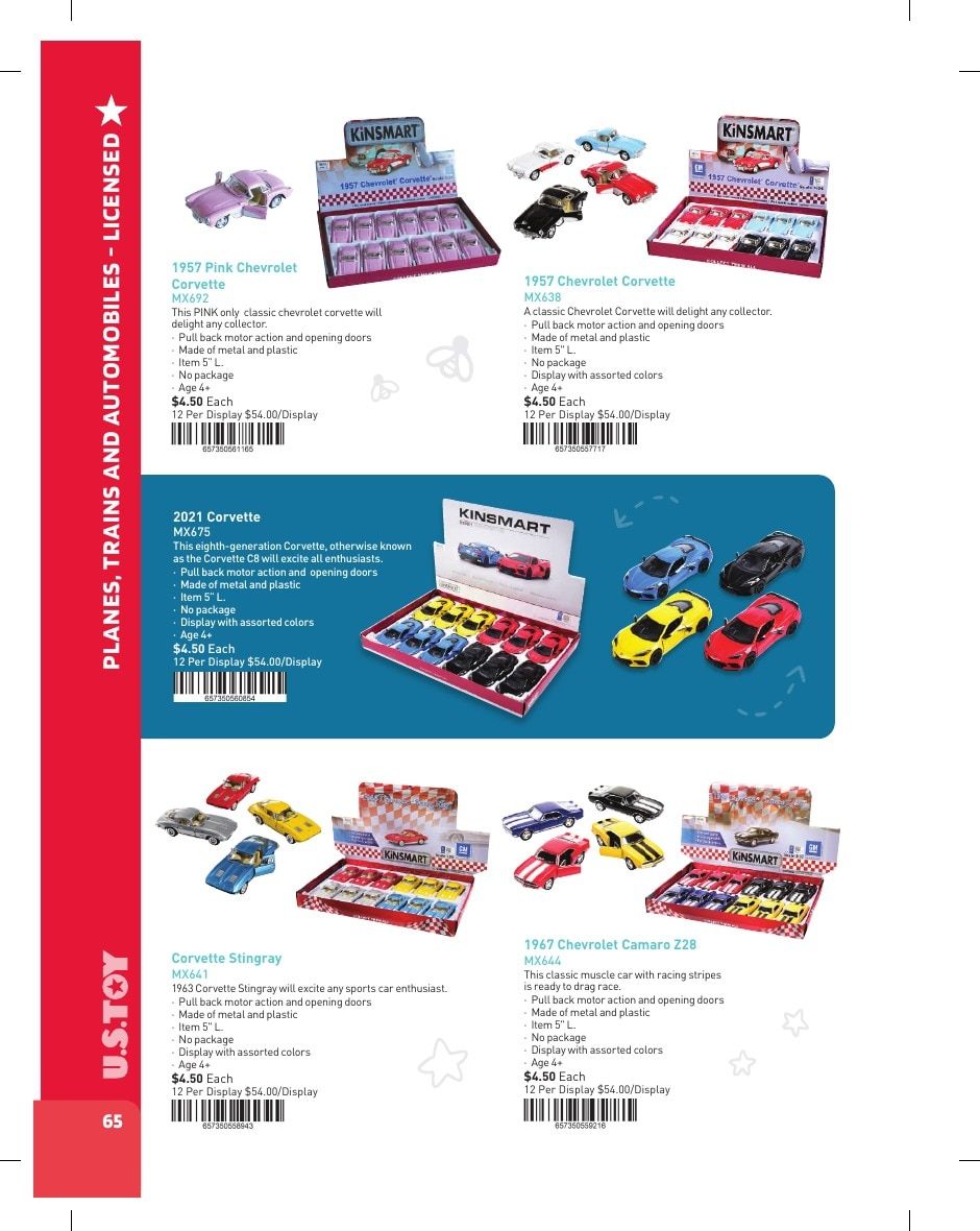 U.S. Toy Company Annual Specialty Toys Catalog Weekly Ad January 1 - December 31, 2026