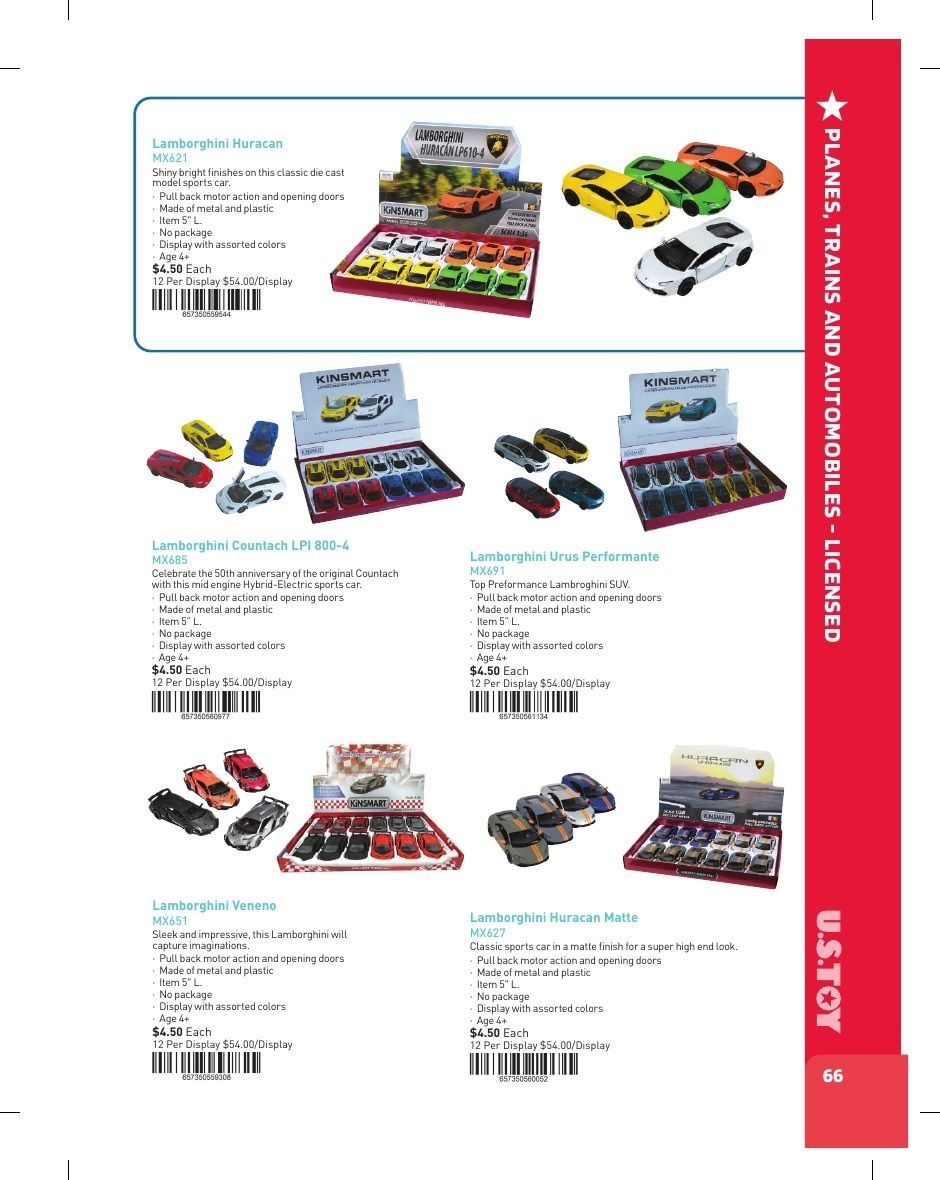 U.S. Toy Company Annual Specialty Toys Catalog Weekly Ad January 1 - December 31, 2026