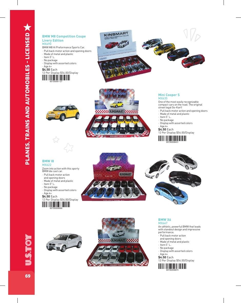 U.S. Toy Company Annual Specialty Toys Catalog Weekly Ad January 1 - December 31, 2026