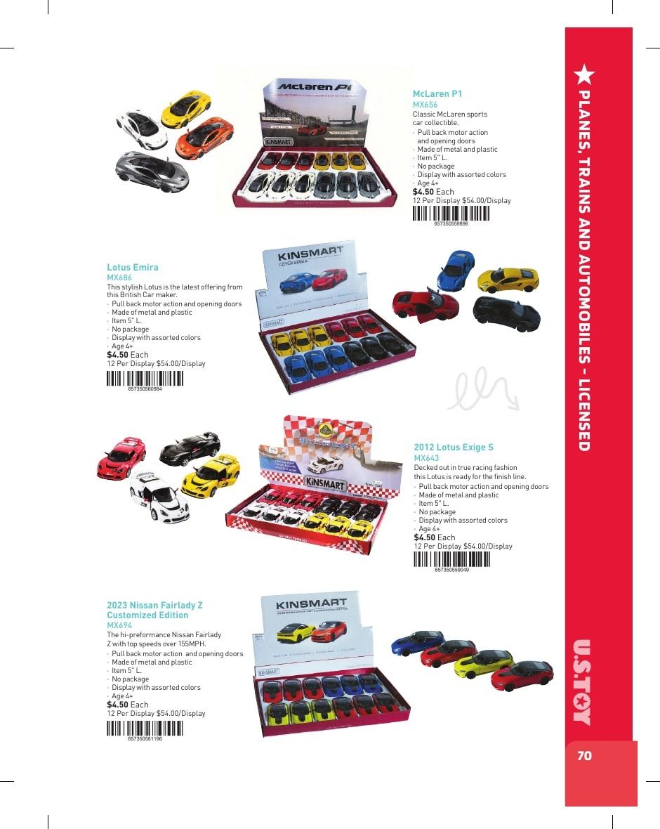 U.S. Toy Company Annual Specialty Toys Catalog Weekly Ad January 1 - December 31, 2026