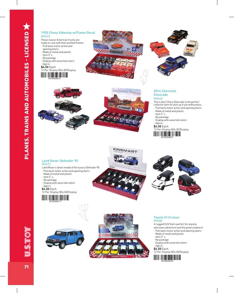 U.S. Toy Company Annual Specialty Toys Catalog Weekly Ad January 1 - December 31, 2026