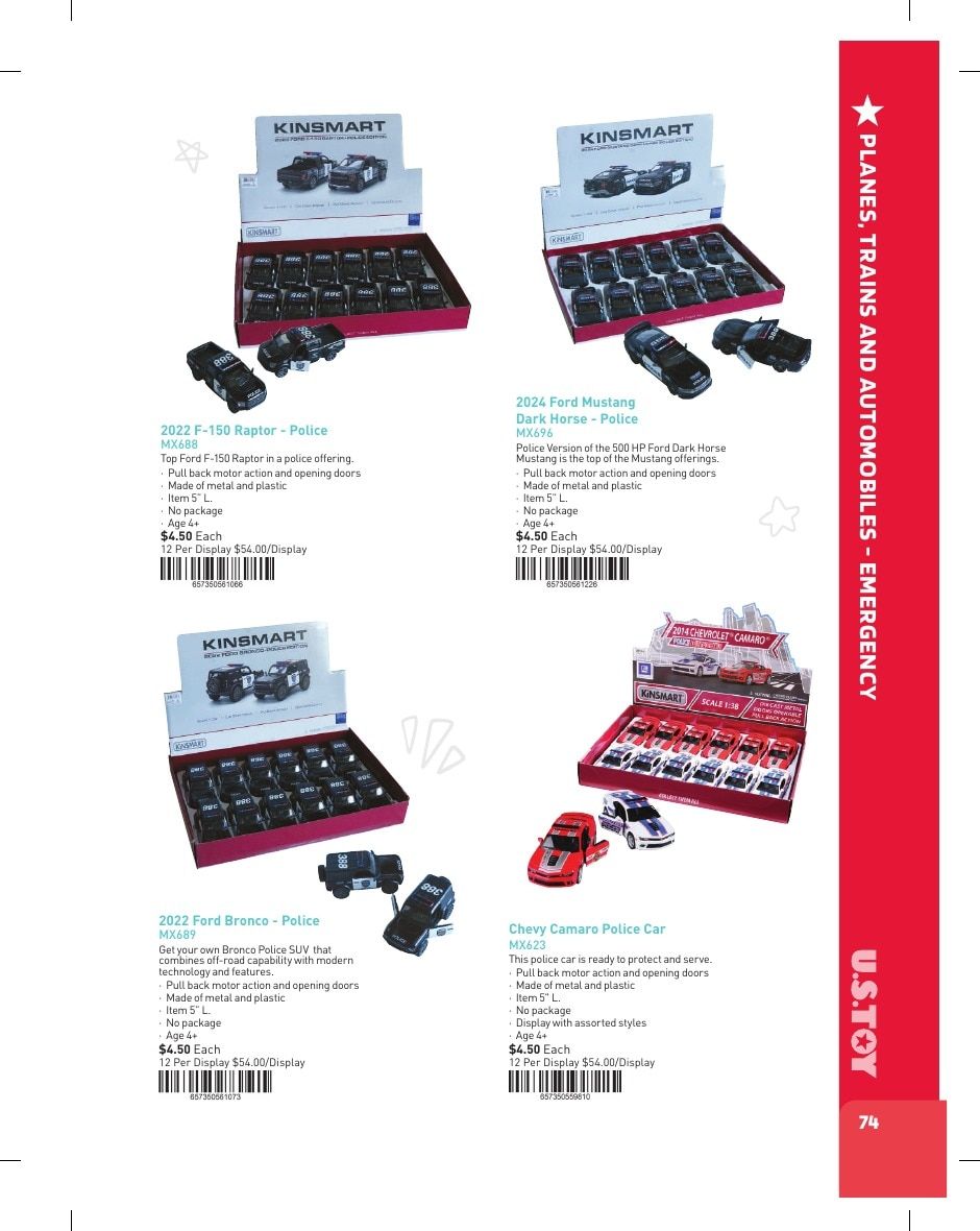 U.S. Toy Company Annual Specialty Toys Catalog Weekly Ad January 1 - December 31, 2026