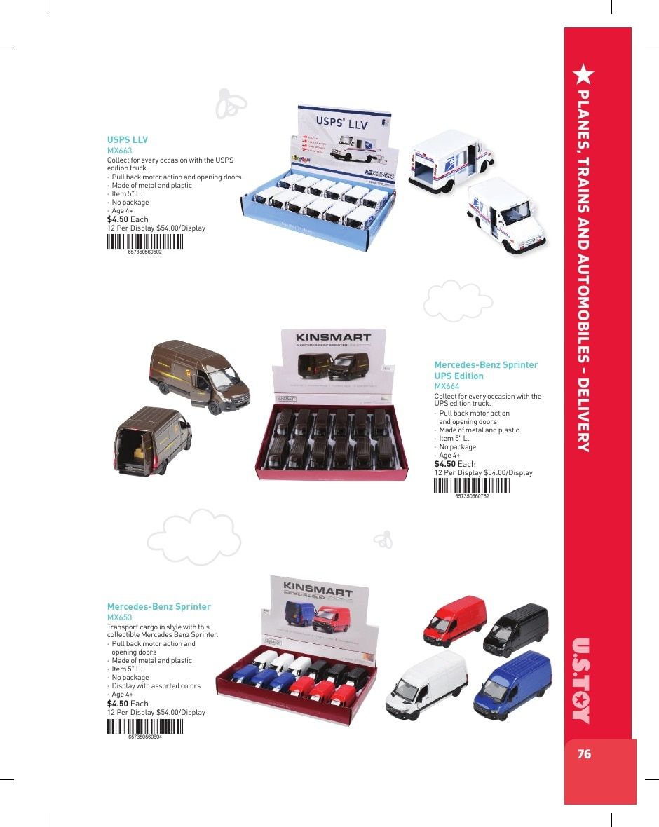 U.S. Toy Company Annual Specialty Toys Catalog Weekly Ad January 1 - December 31, 2026