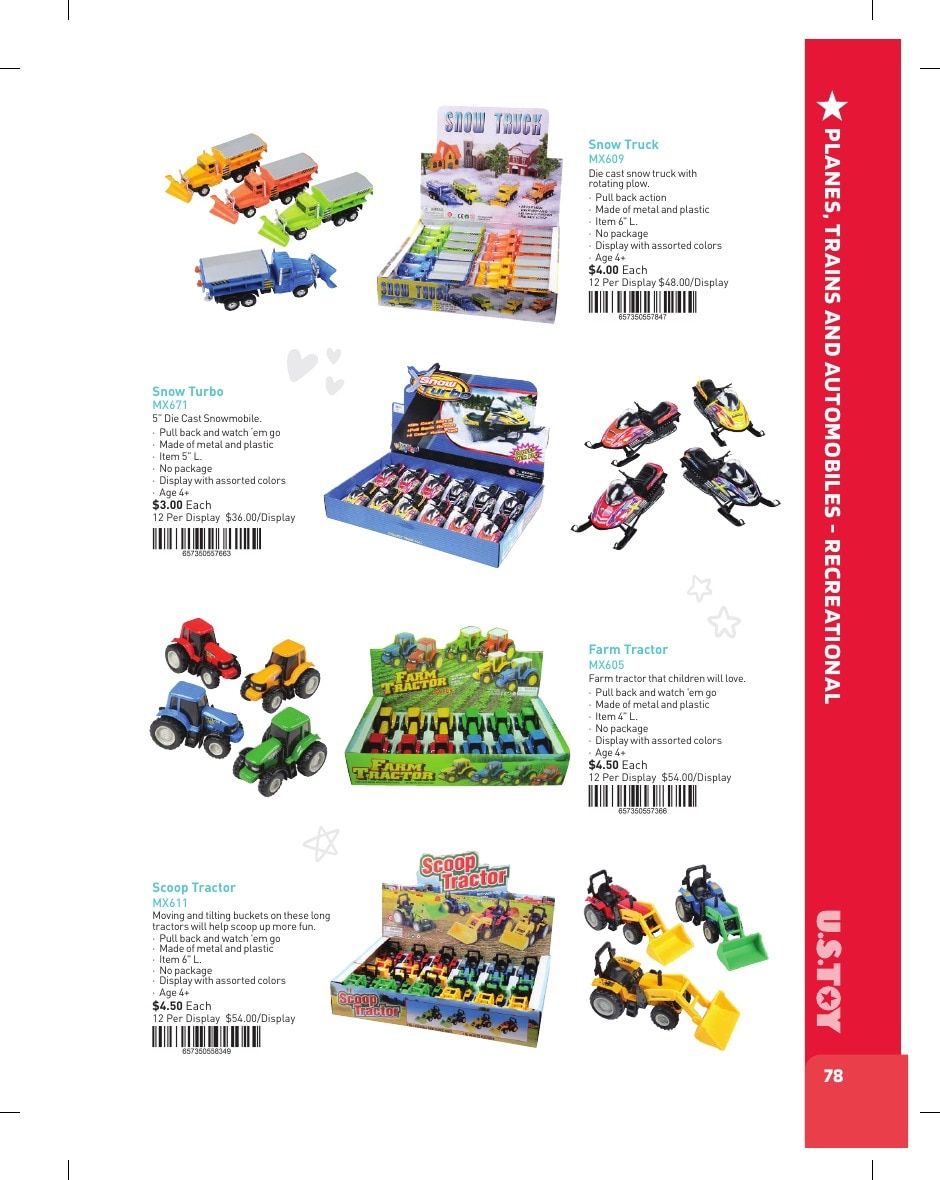 U.S. Toy Company Annual Specialty Toys Catalog Weekly Ad January 1 - December 31, 2026