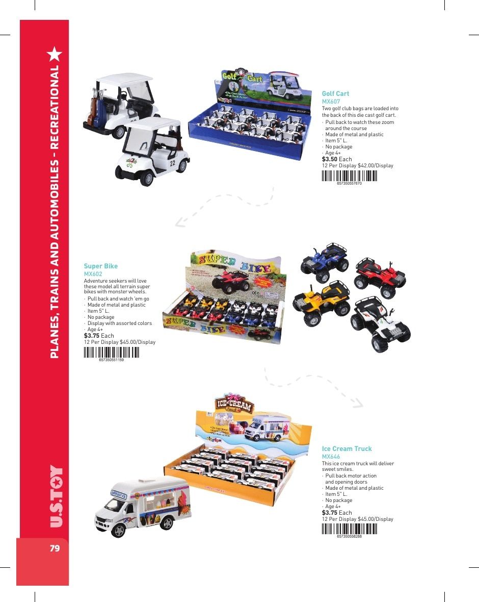 U.S. Toy Company Annual Specialty Toys Catalog Weekly Ad January 1 - December 31, 2026