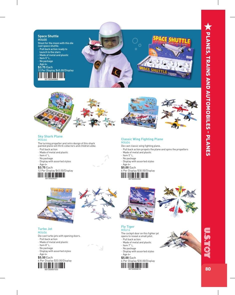 U.S. Toy Company Annual Specialty Toys Catalog Weekly Ad January 1 - December 31, 2026