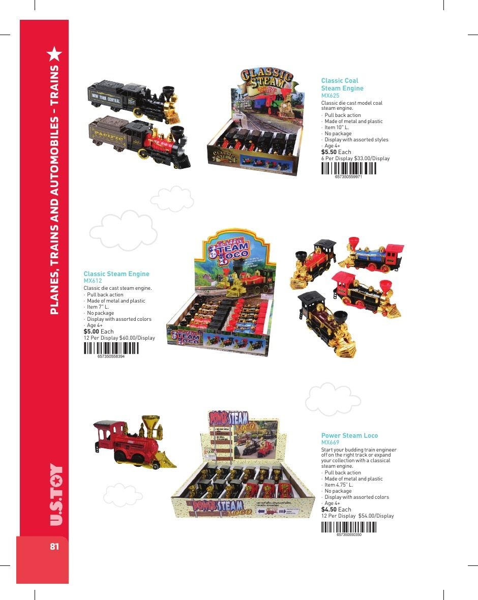 U.S. Toy Company Annual Specialty Toys Catalog Weekly Ad January 1 - December 31, 2026