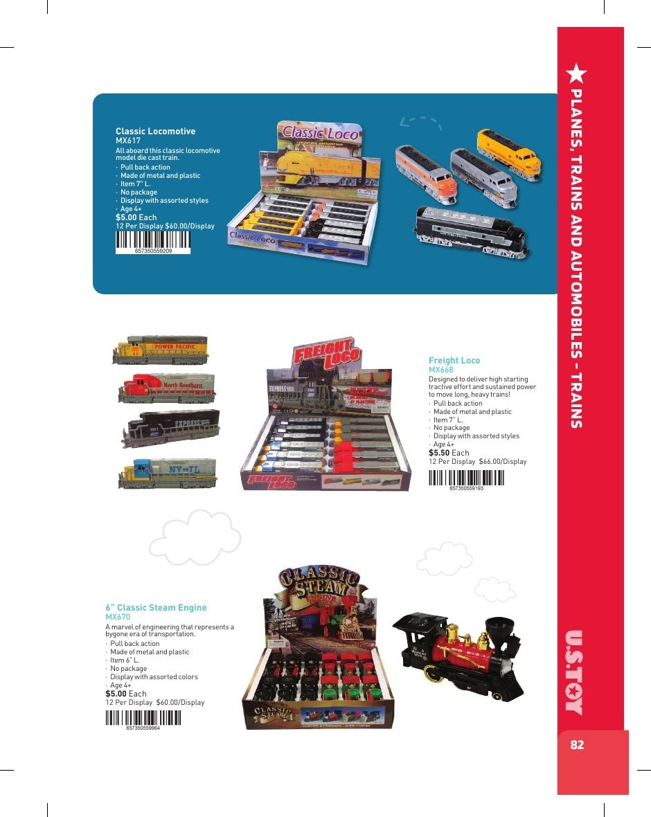 U.S. Toy Company Annual Specialty Toys Catalog Weekly Ad January 1 - December 31, 2026