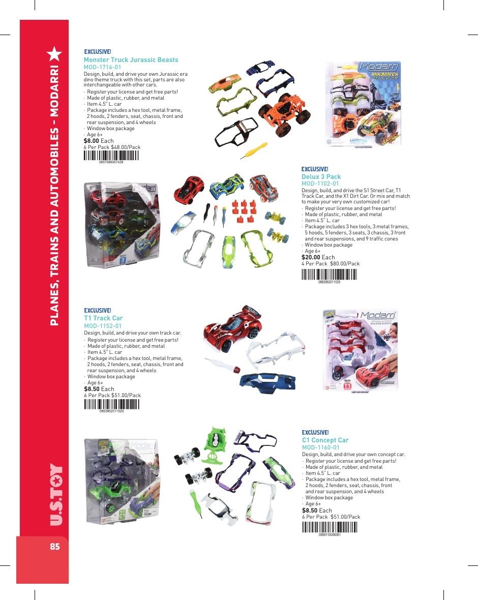 U.S. Toy Company Annual Specialty Toys Catalog Weekly Ad January 1 - December 31, 2026