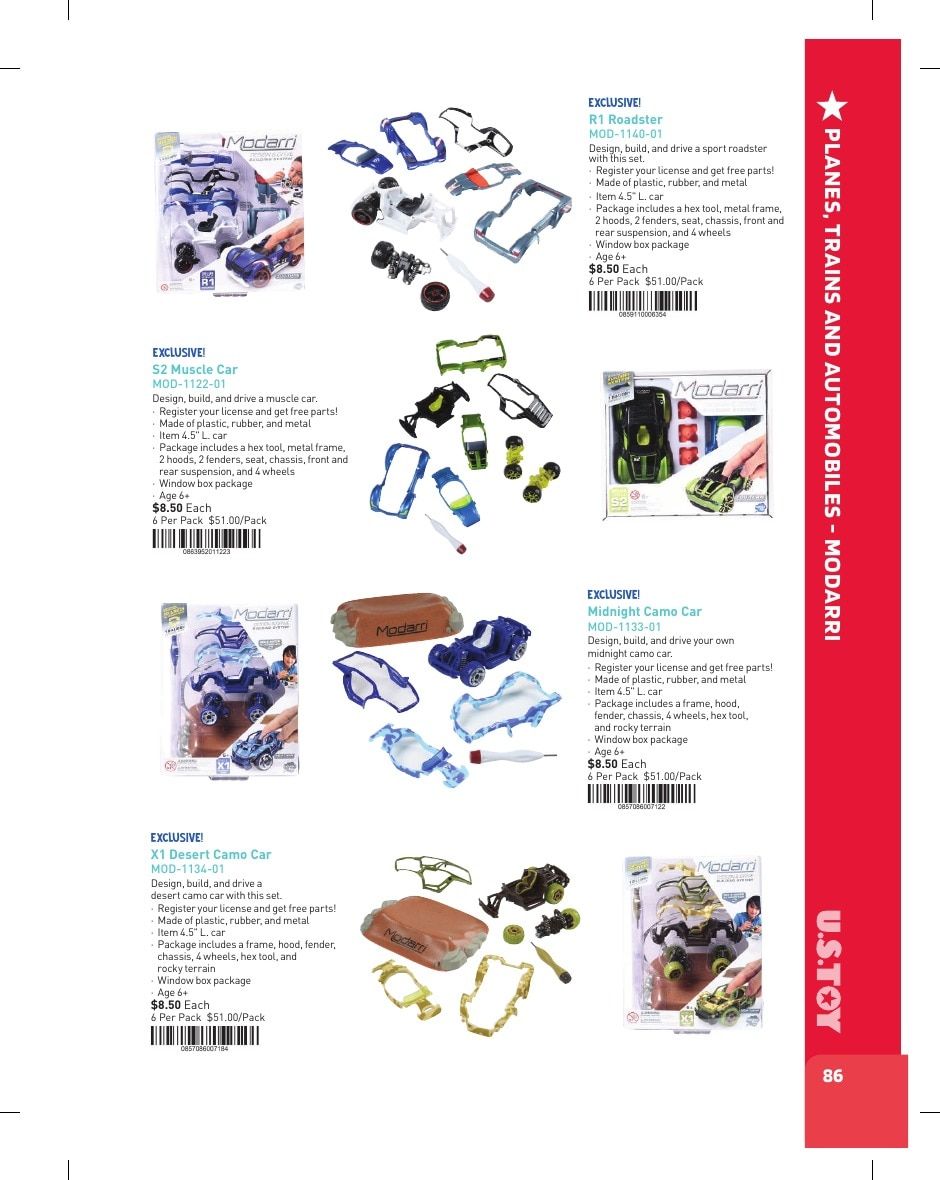 U.S. Toy Company Annual Specialty Toys Catalog Weekly Ad January 1 - December 31, 2026
