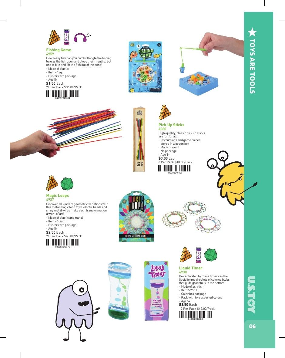 U.S. Toy Company Annual Specialty Toys Catalog Weekly Ad January 1 - December 31, 2026