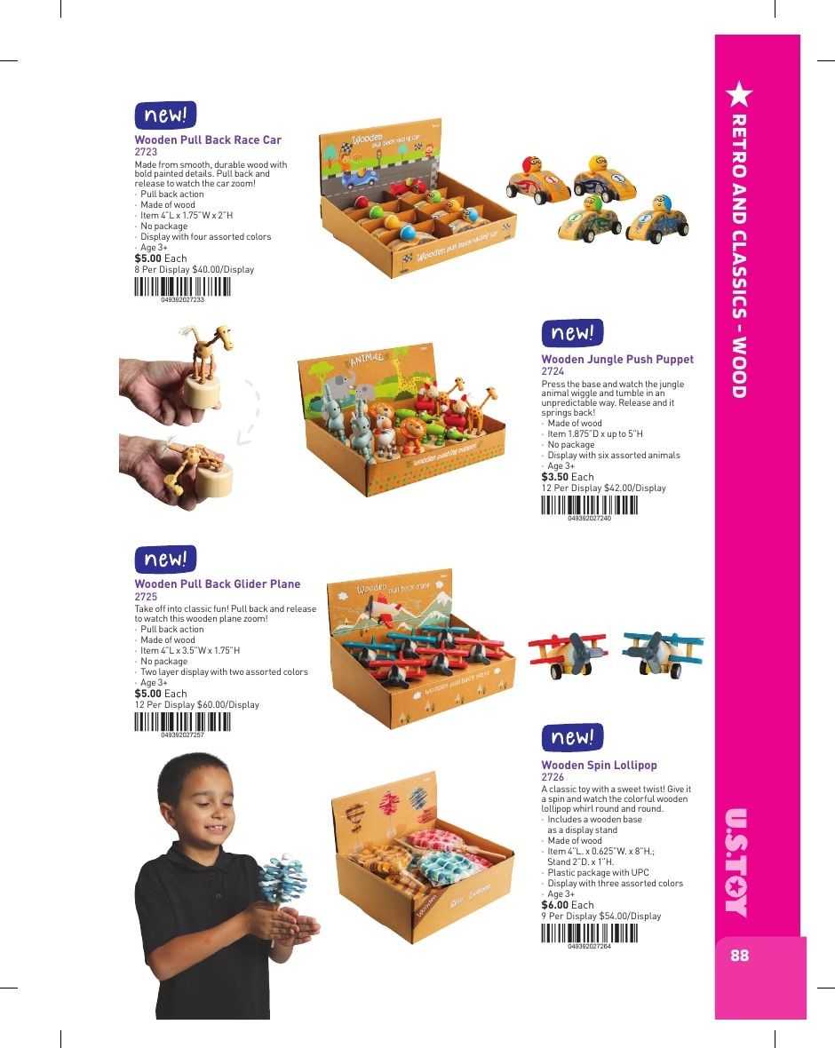 U.S. Toy Company Annual Specialty Toys Catalog Weekly Ad January 1 - December 31, 2026