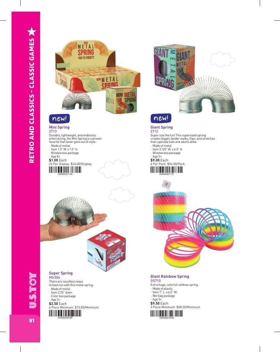 U.S. Toy Company Annual Specialty Toys Catalog Weekly Ad January 1 - December 31, 2026