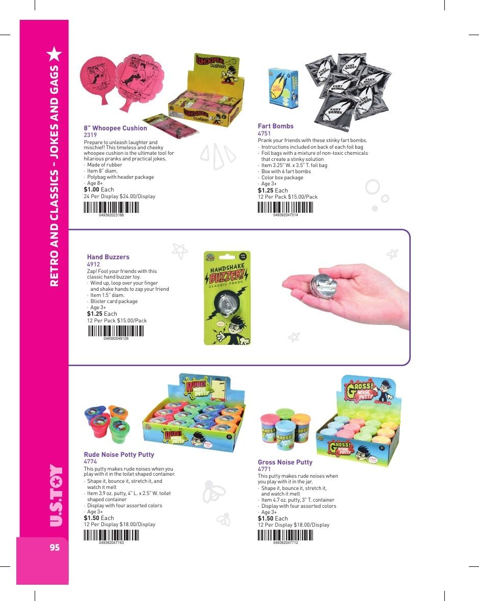U.S. Toy Company Annual Specialty Toys Catalog Weekly Ad January 1 - December 31, 2026