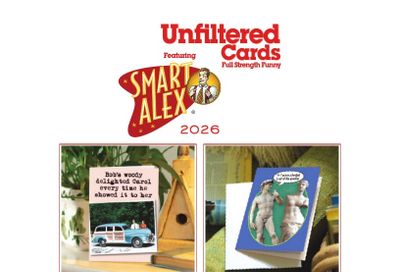 Unfiltered Cards Greeting Cards Catalog Weekly Ad January 1 - December 31, 2026