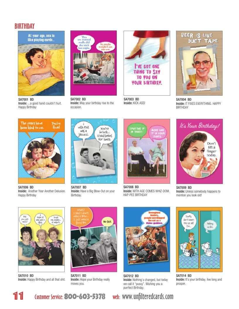 Unfiltered Cards Greeting Cards Catalog Weekly Ad January 1 - December 31, 2026