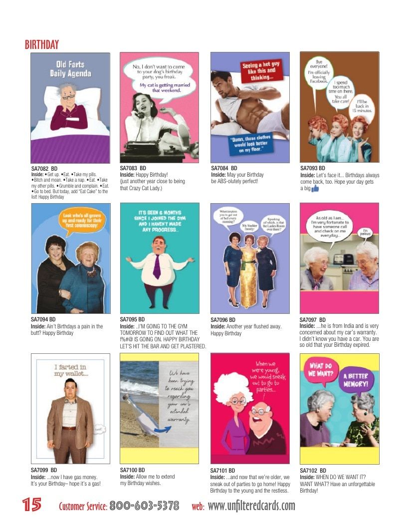 Unfiltered Cards Greeting Cards Catalog Weekly Ad January 1 - December 31, 2026