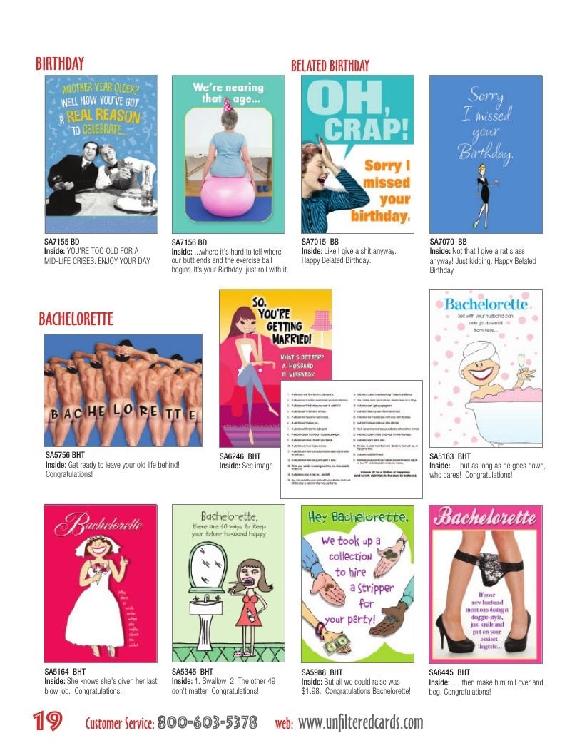 Unfiltered Cards Greeting Cards Catalog Weekly Ad January 1 - December 31, 2026