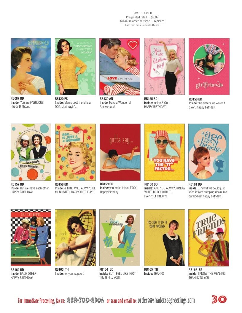 Unfiltered Cards Greeting Cards Catalog Weekly Ad January 1 - December 31, 2026