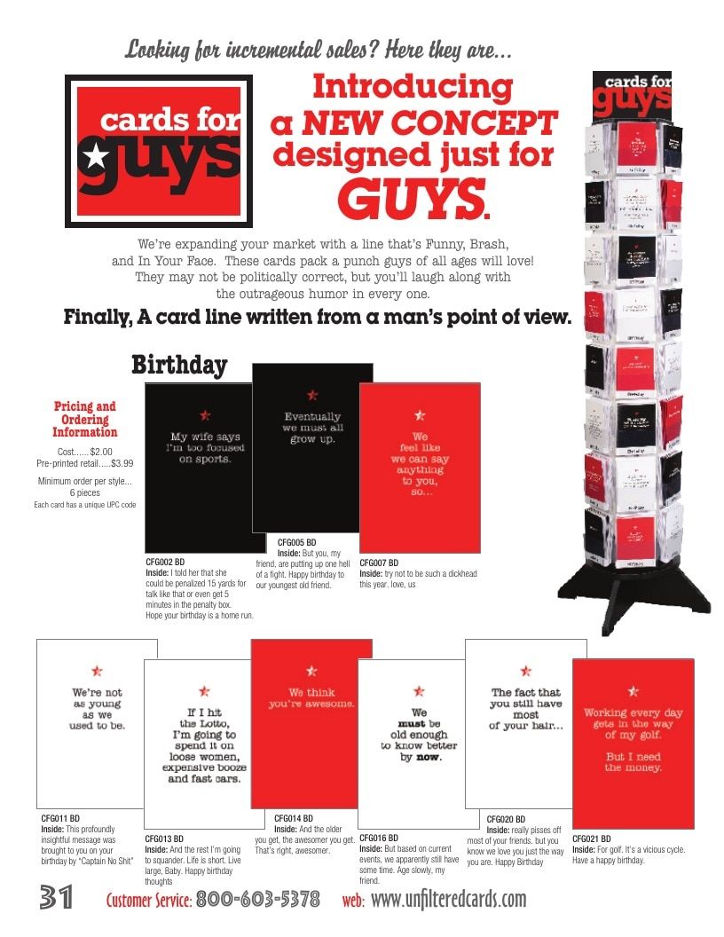 Unfiltered Cards Greeting Cards Catalog Weekly Ad January 1 - December 31, 2026