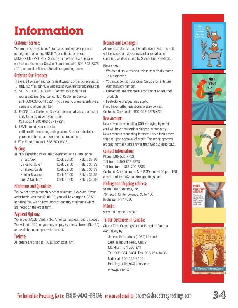 Unfiltered Cards Greeting Cards Catalog Weekly Ad January 1 - December 31, 2026