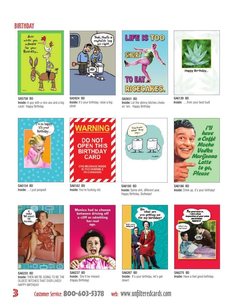 Unfiltered Cards Greeting Cards Catalog Weekly Ad January 1 - December 31, 2026