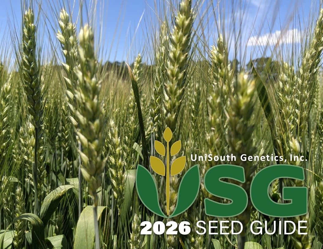 UniSouth Genetics Seed Product Guide Weekly Ad January 1 - December 31, 2026