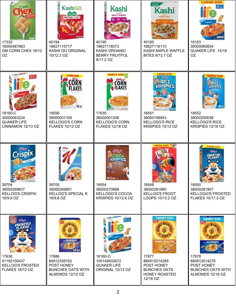 United Food Processing Grocery Products Catalog Weekly Ad January 1 - December 31, 2026