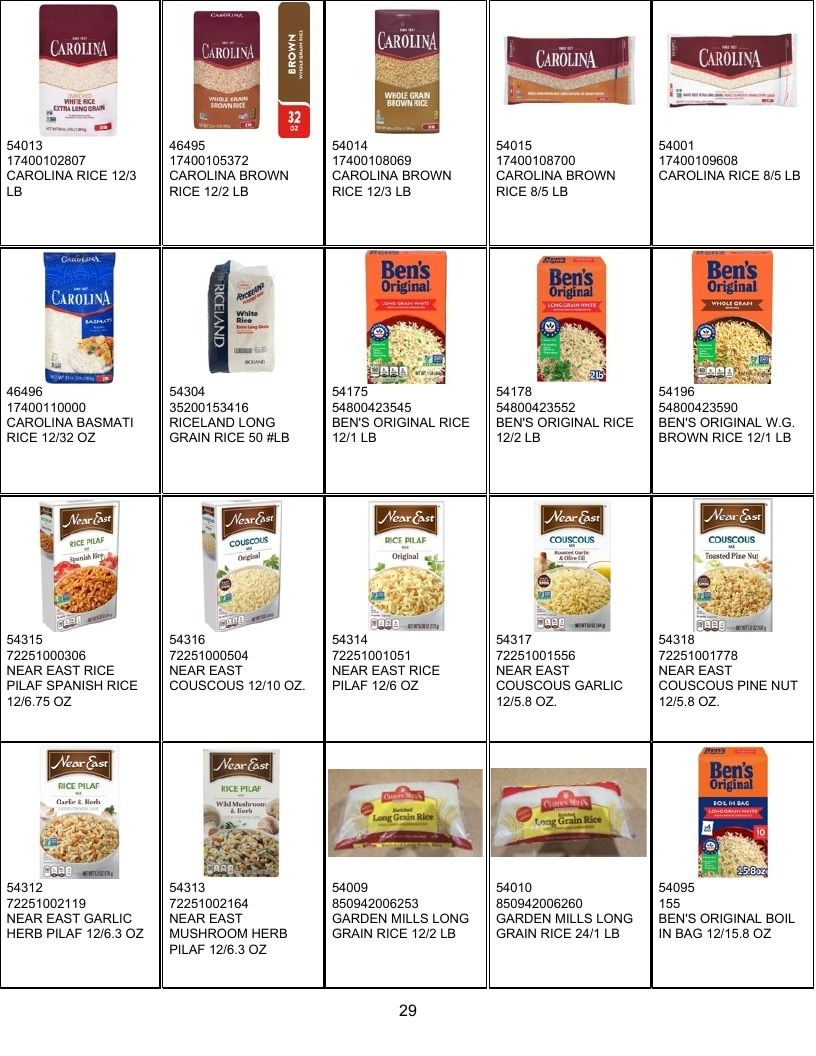 United Food Processing Grocery Products Catalog Weekly Ad January 1 - December 31, 2026
