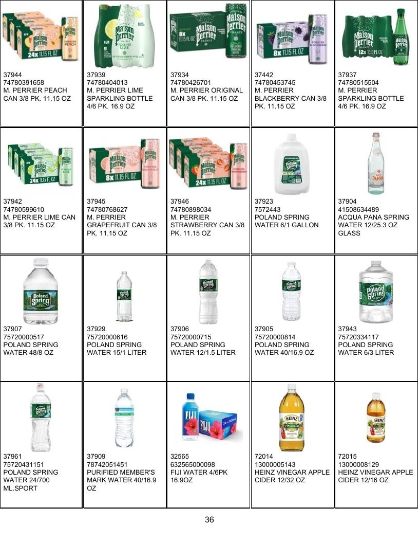 United Food Processing Grocery Products Catalog Weekly Ad January 1 - December 31, 2026